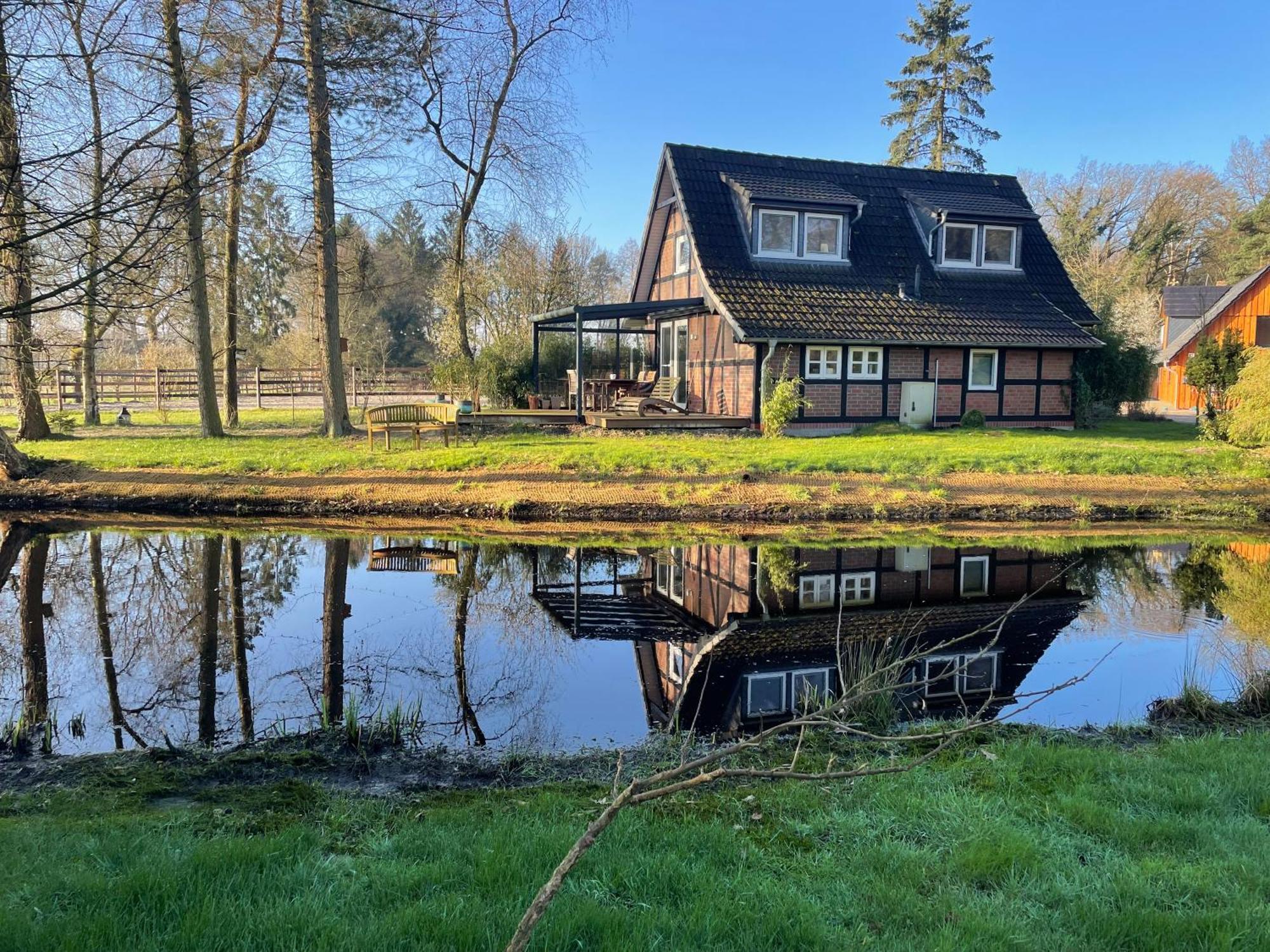 Haus Am Teich Apartment Worpswede Exterior photo